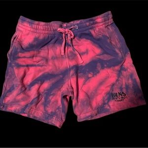 Vans tye dye shorts